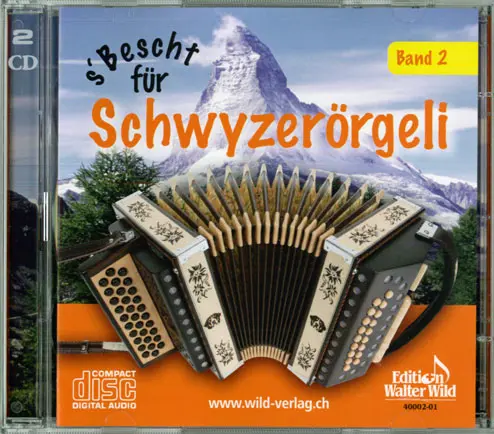 s Bescht für Schwyzerörgeli, Band  2